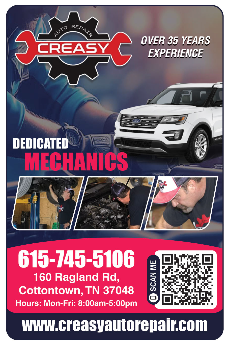 CREASY AUTO REPAIR INC