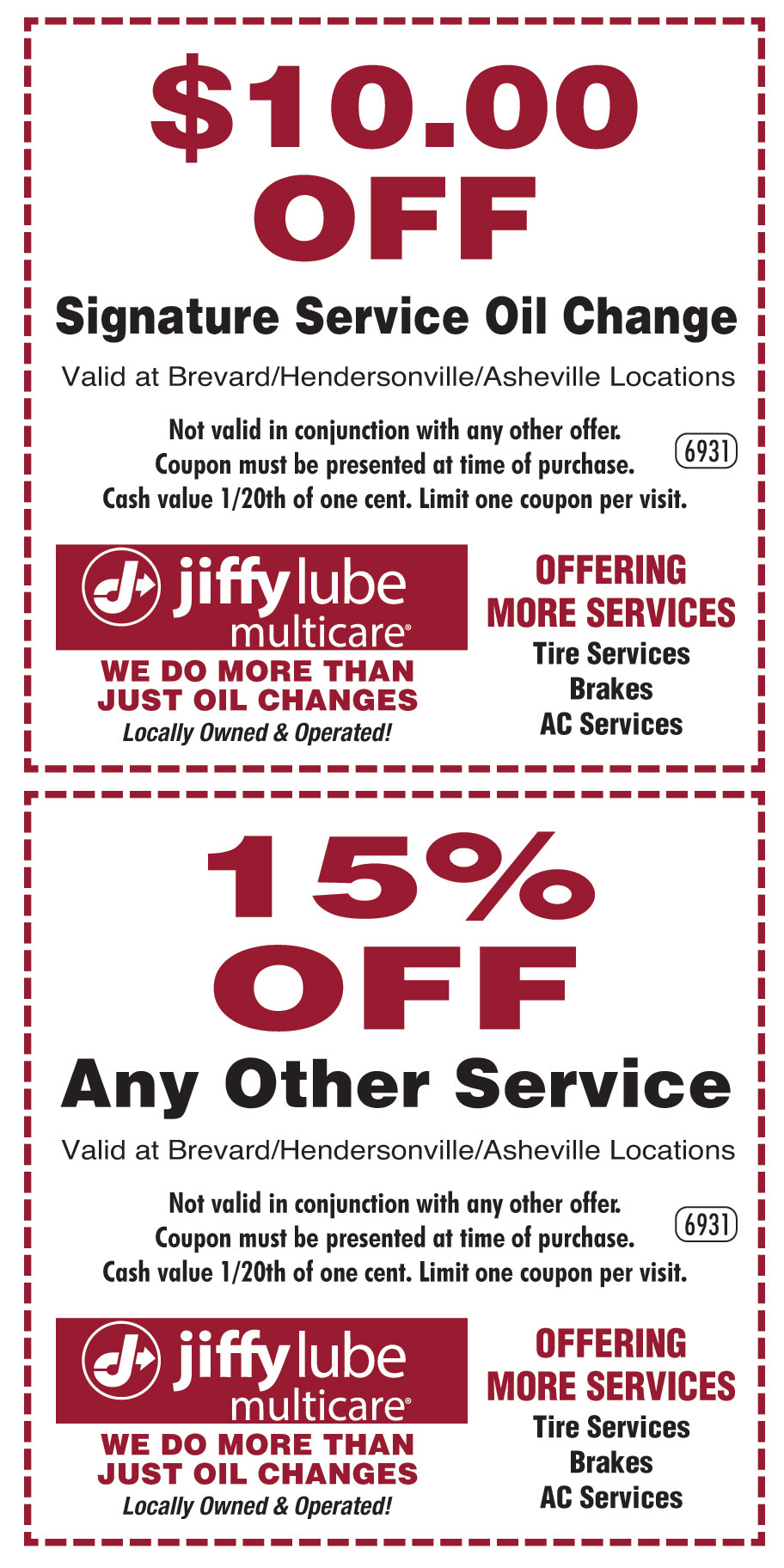 JIFFY LUBE
