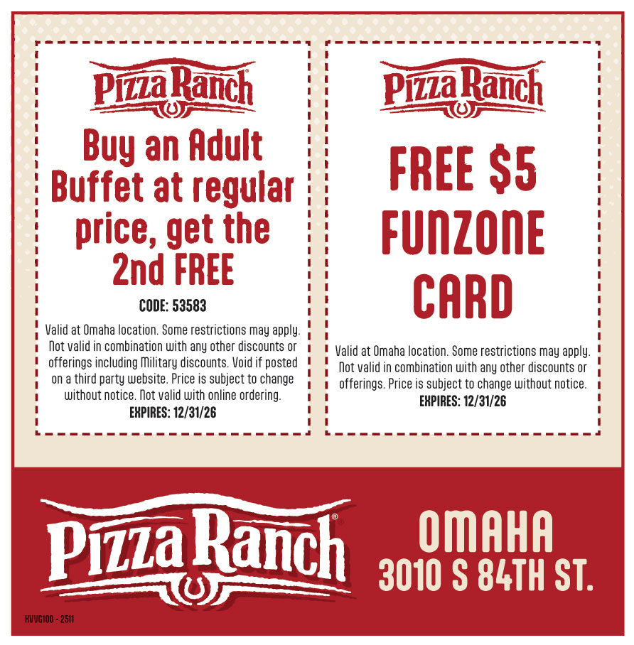 FREE $5 FUNZONE CARD