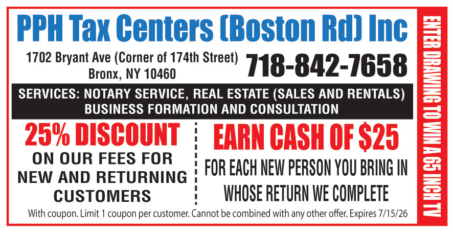 PPH TAX CENTERS BOSTON RO