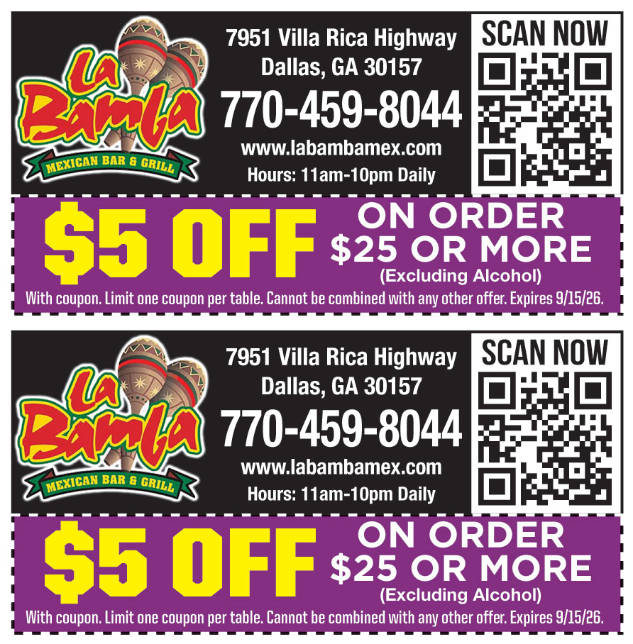 $5 OFF ON ORDER $25 OR MORE