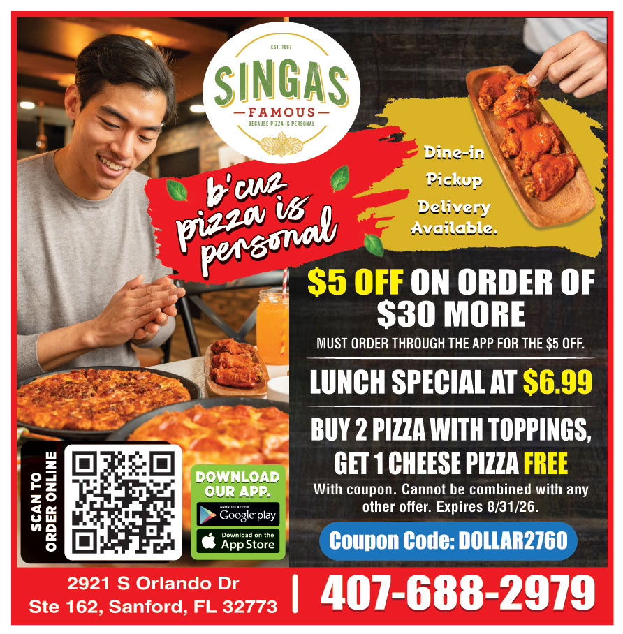 SINGAS FAMOUS PIZZA