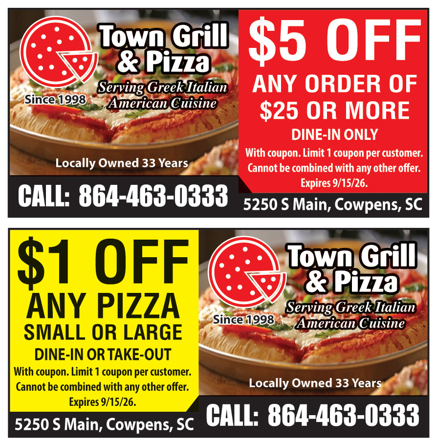 TOWN GRILL AND PIZZA