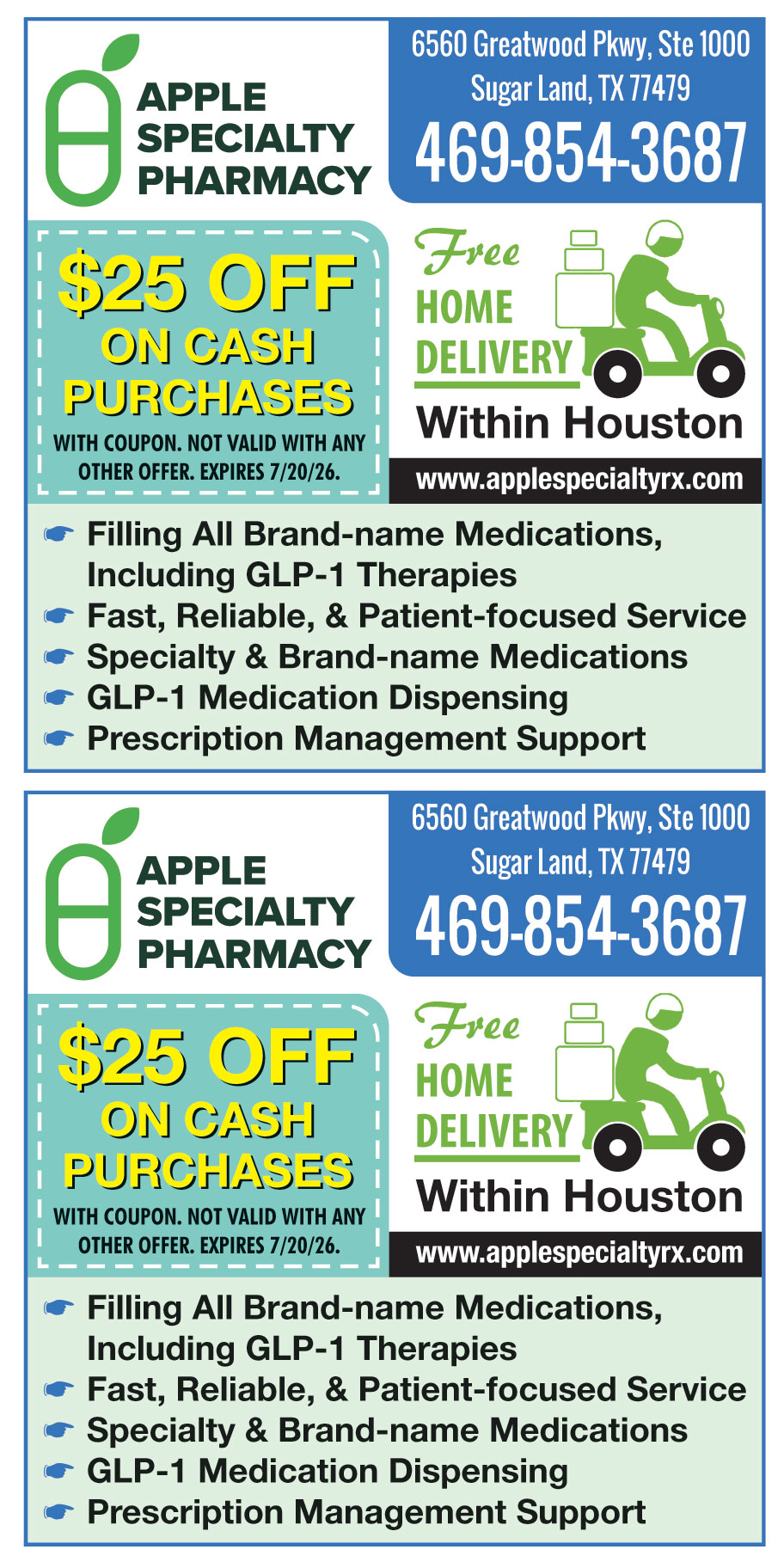 APPLE SPECIALTY PHARMACY