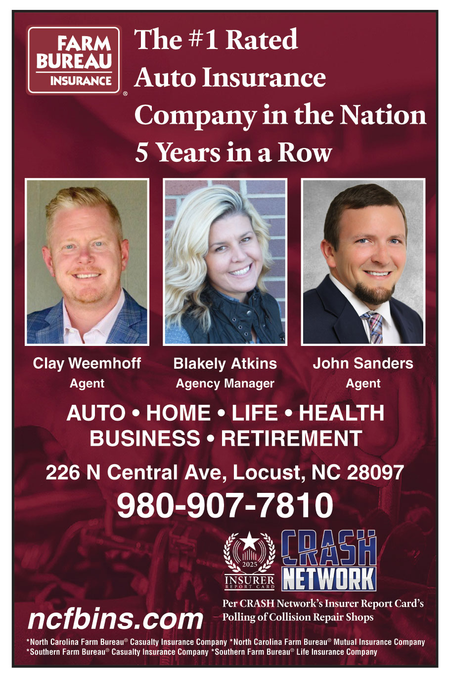 NORTH CAROLINA FARM BUREA