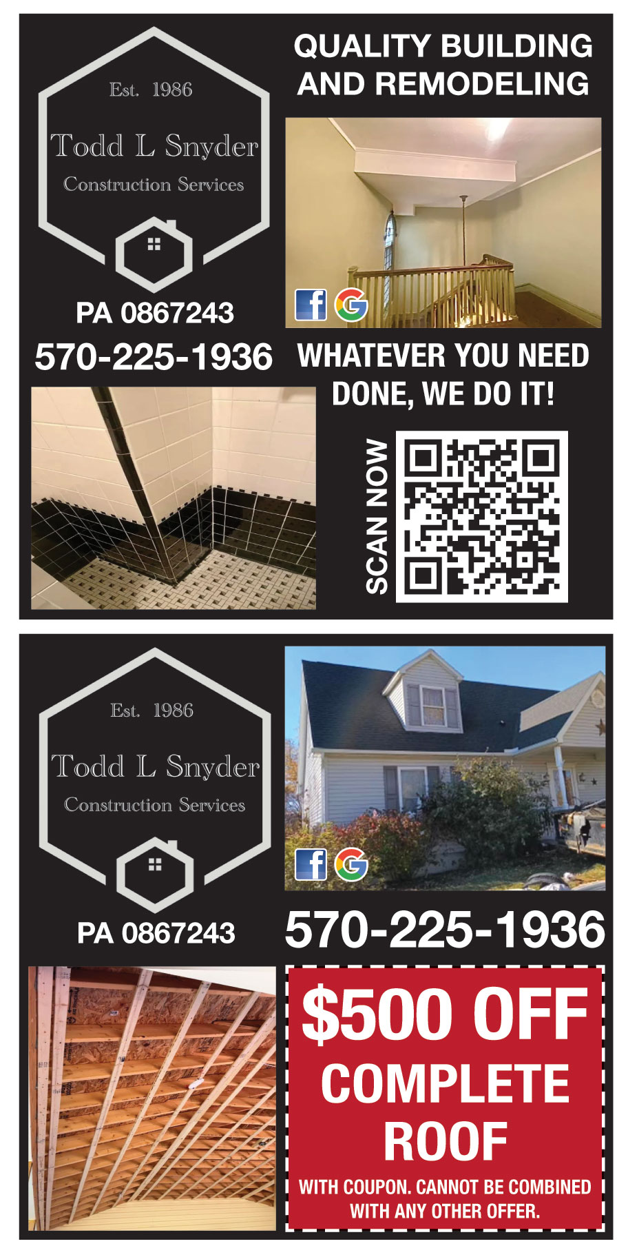 TODD L SNYDER CONSTRUCTIO