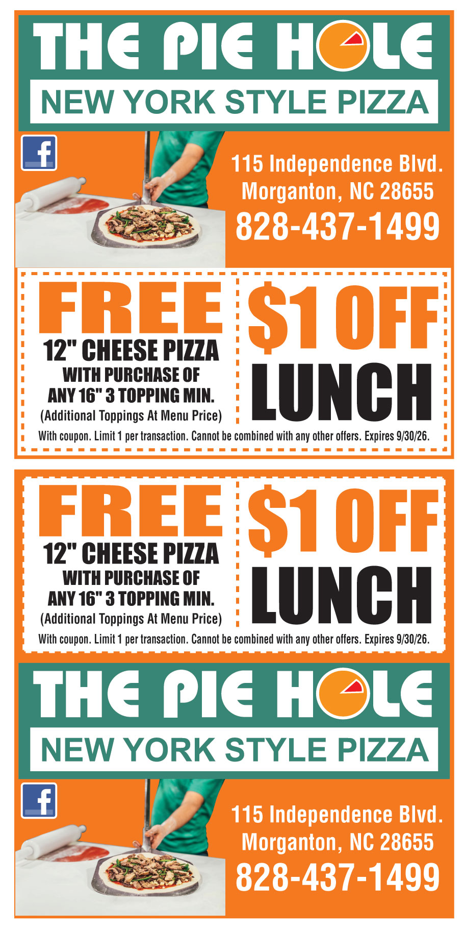THE PIE HOLE PIZZA
