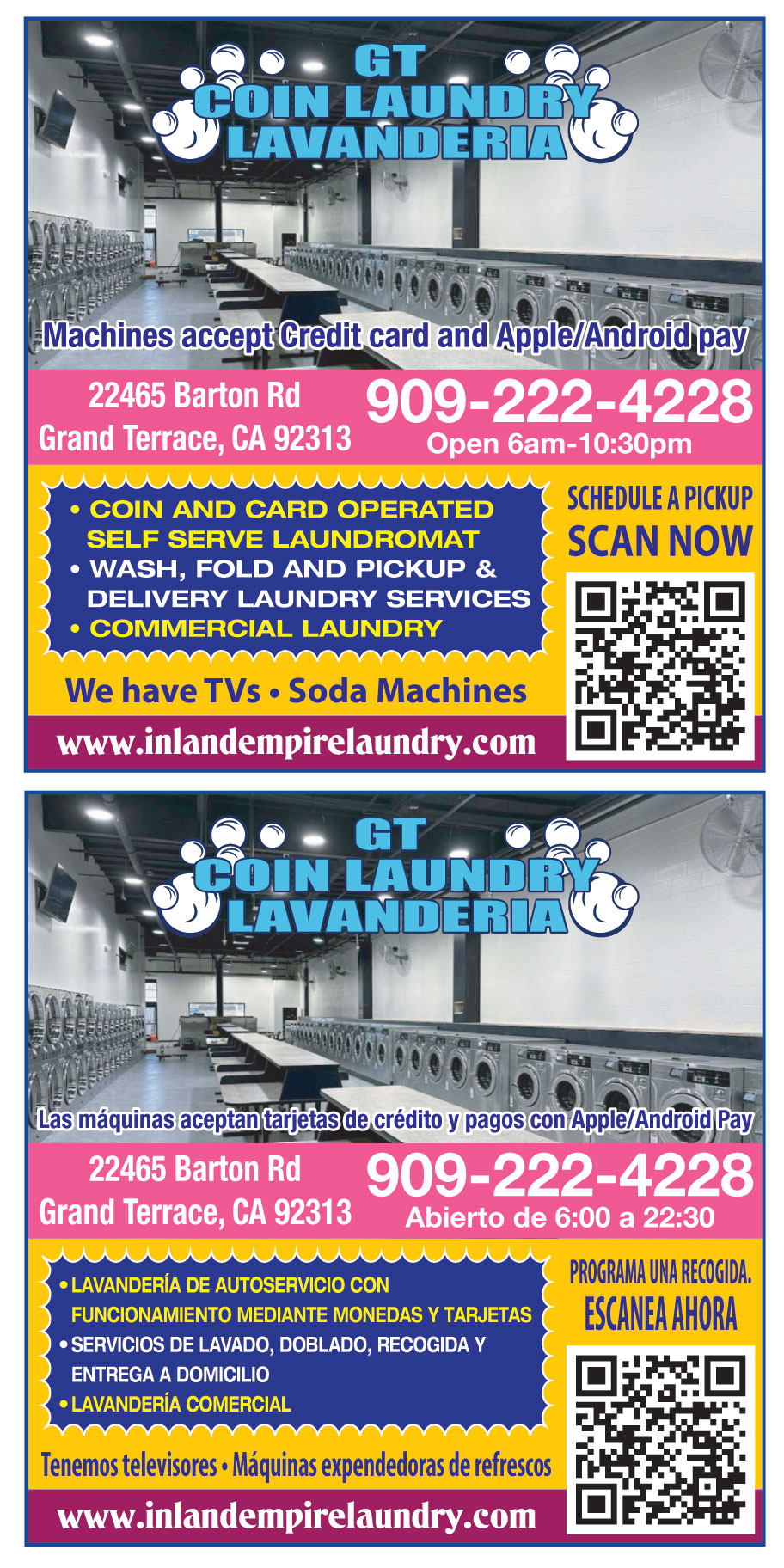 INLAND EMPIRE LAUNDRY