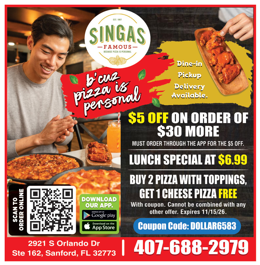 SINGAS FAMOUS PIZZA
