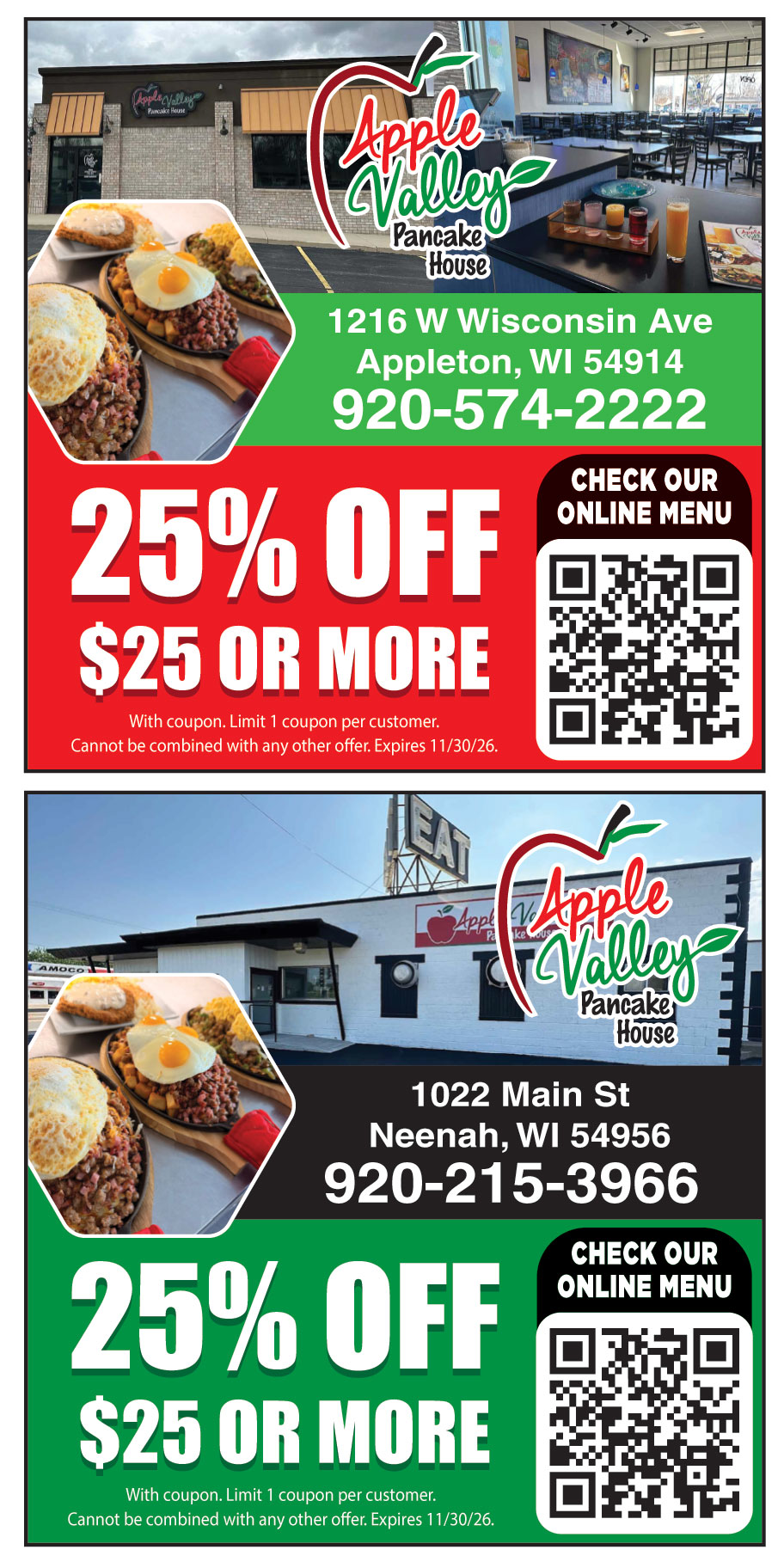 APPLE VALLEY PANCAKE HOUS