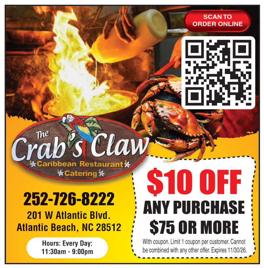 CRABS CLAW OCEANFRONT
