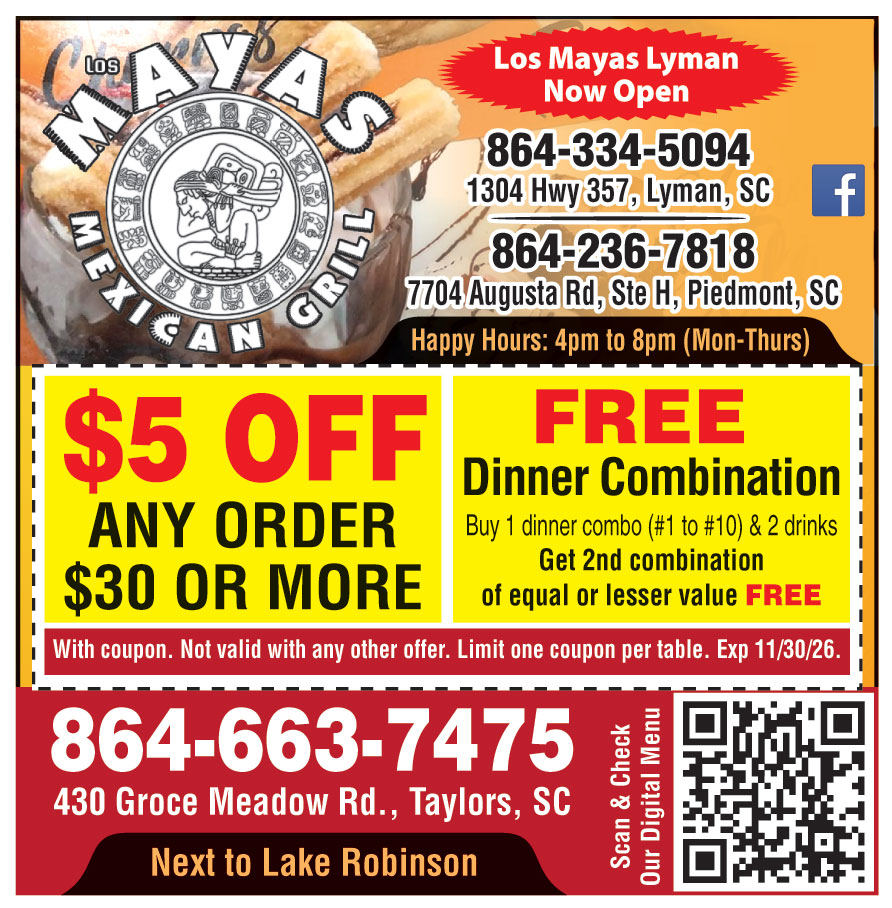 $5 OFF ON ANY ORDER $30 OR MORE