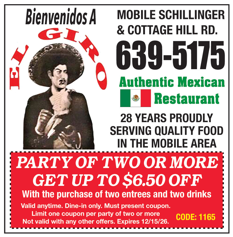 PARTY OF TWO OR MORE GET UP TO $6.50 OFF WITH THE PURCHASE OF TWO ENTREES AND TWO DRINKS