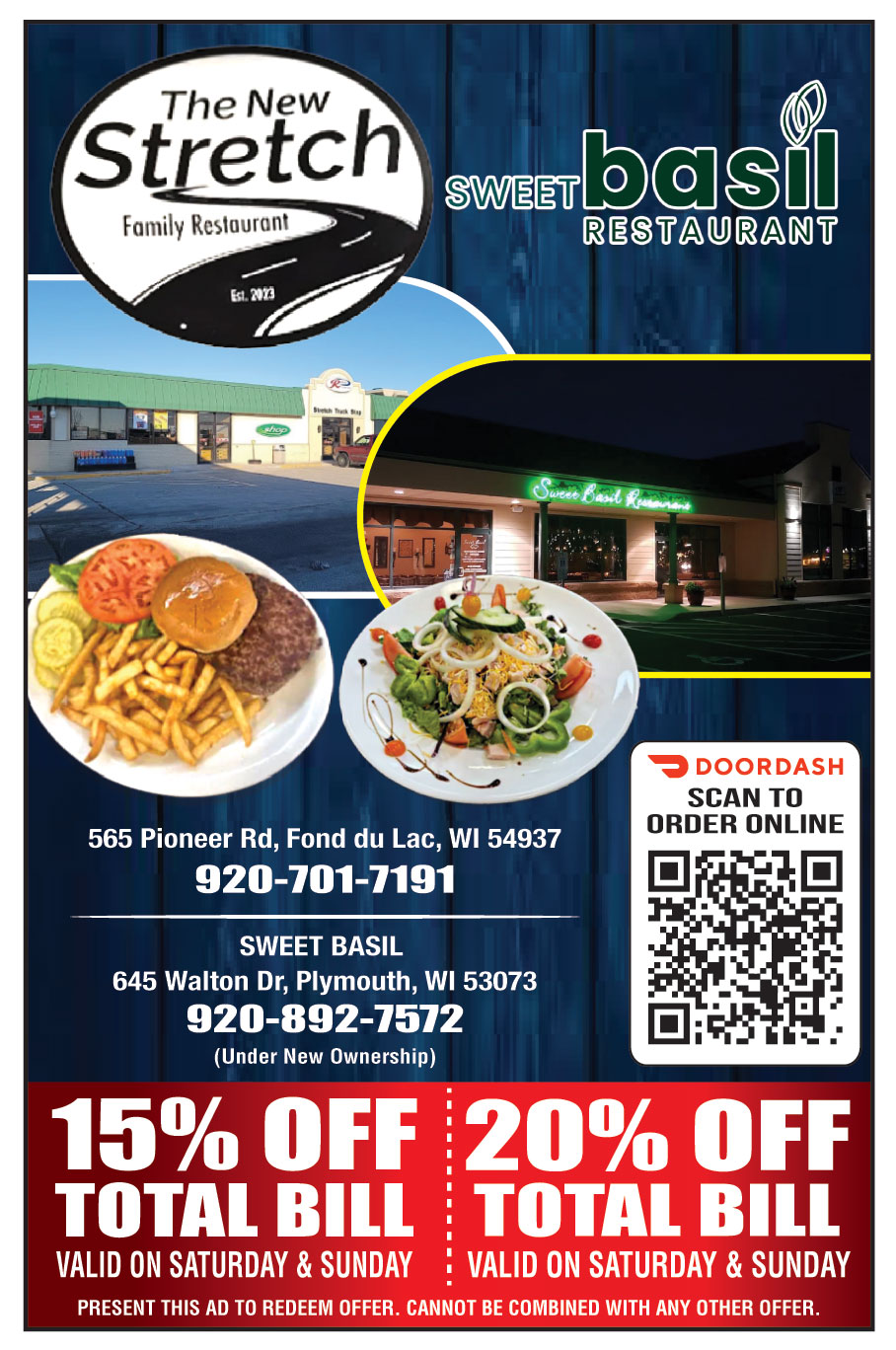THE NEW STRETCH RESTAURAN
