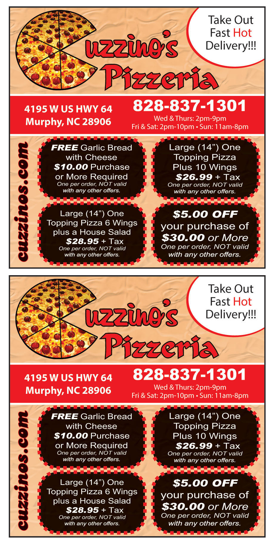 $5.00 OFF ON YOUR PURCHASE OF $30.00 OR MORE