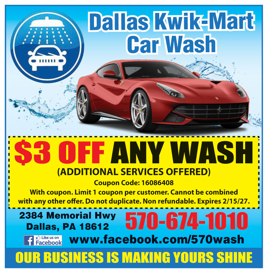 $3 OFF ON ANY WASH