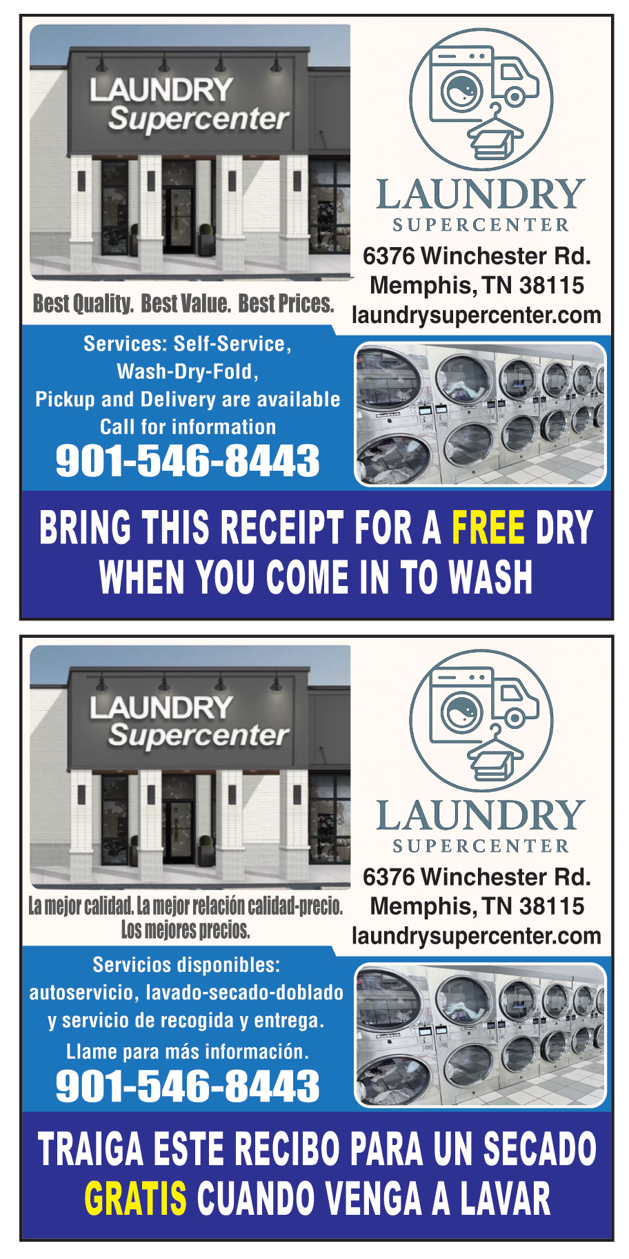 LAUNDRY SUPERCENTER MEMPH
