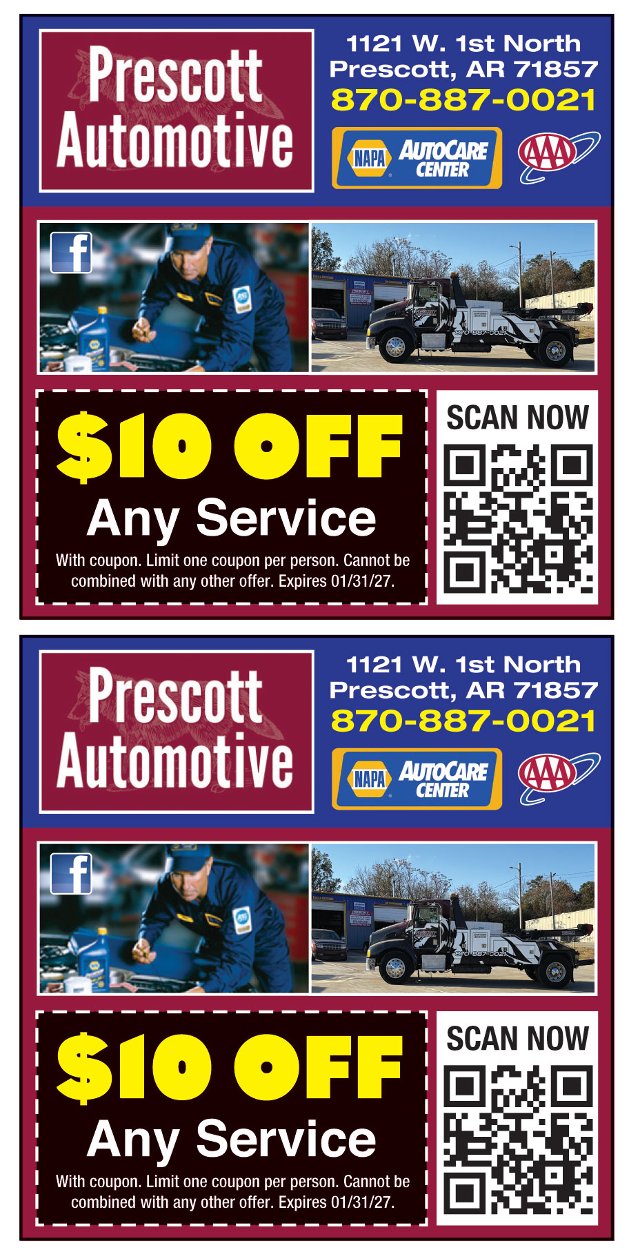 $10 OFF ON ANY SERVICE