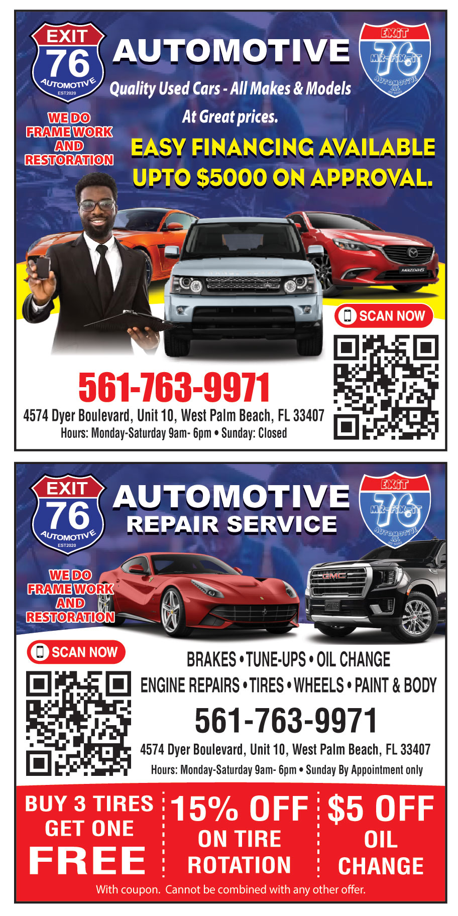 EXIT 76 AUTOMOTIVE
