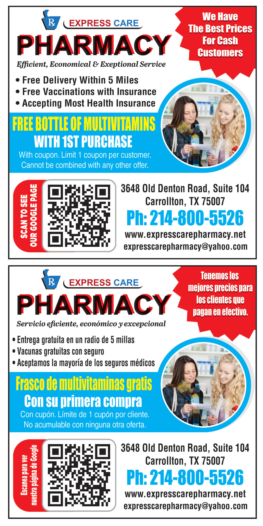 FREE BOTTLE OF MULTIVITAMINS WITH 1ST PURCHASE