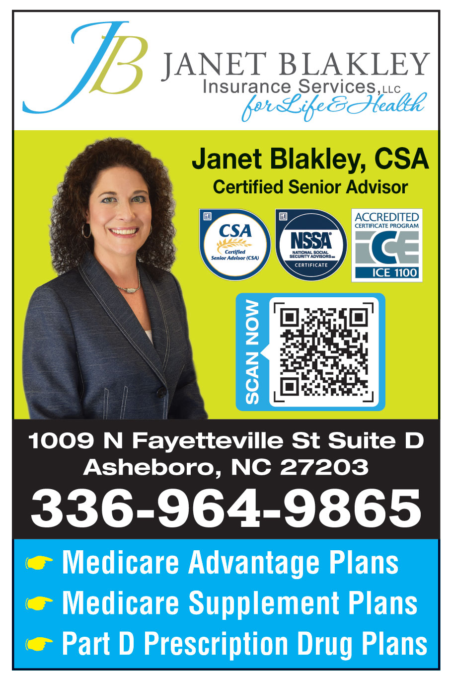 JANET BLAKLEY INSURANCE S