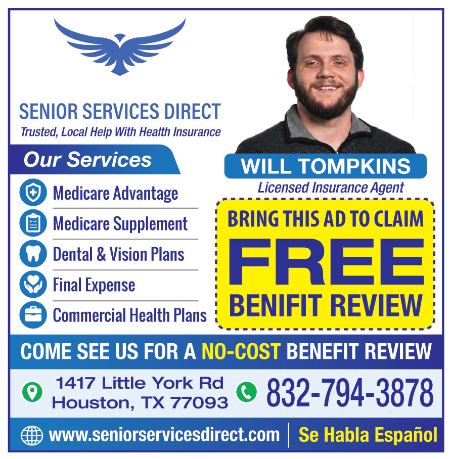 BRING THIS AD TO CLAIM FREE BENEFIT