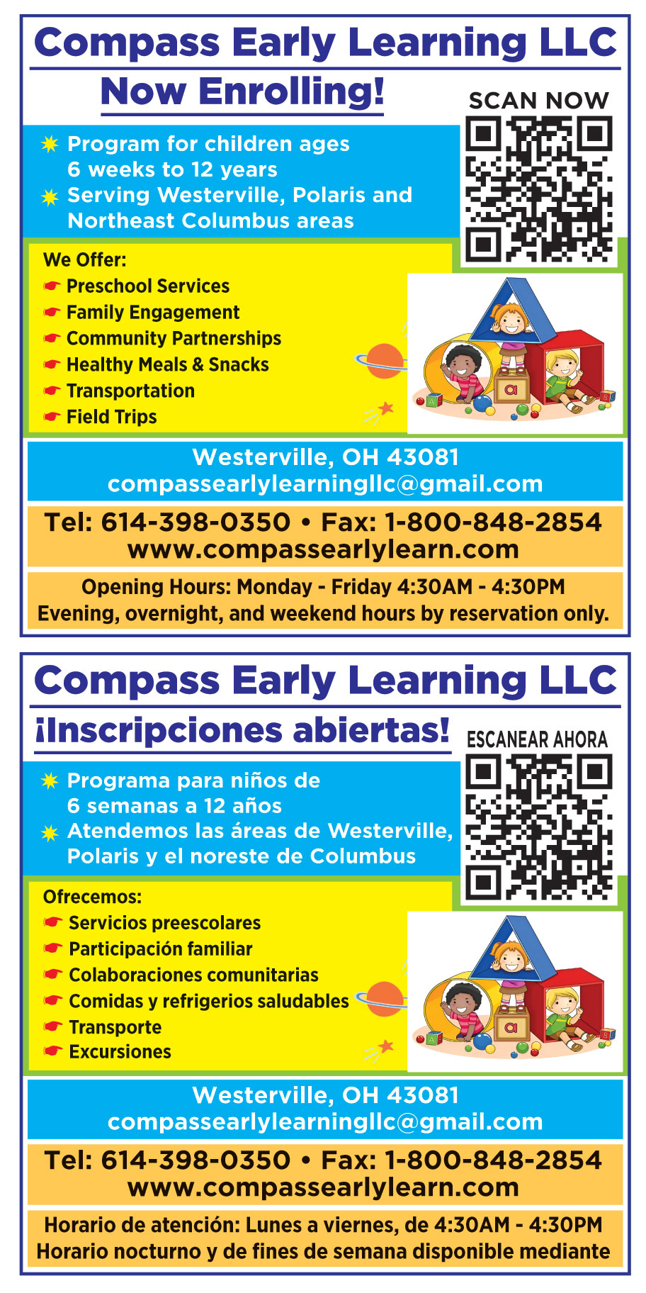 PRESCHOOL SERVICES, FAMILY ENGAGEMENT