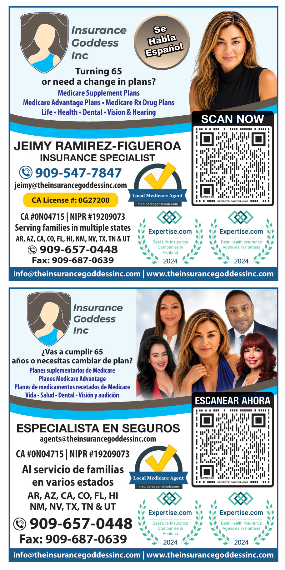 INSURANCE GODDESS INC