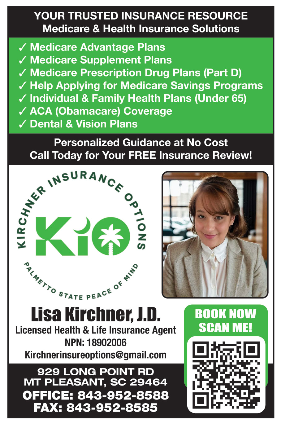 KIRCHNER INSURANCE OPTION