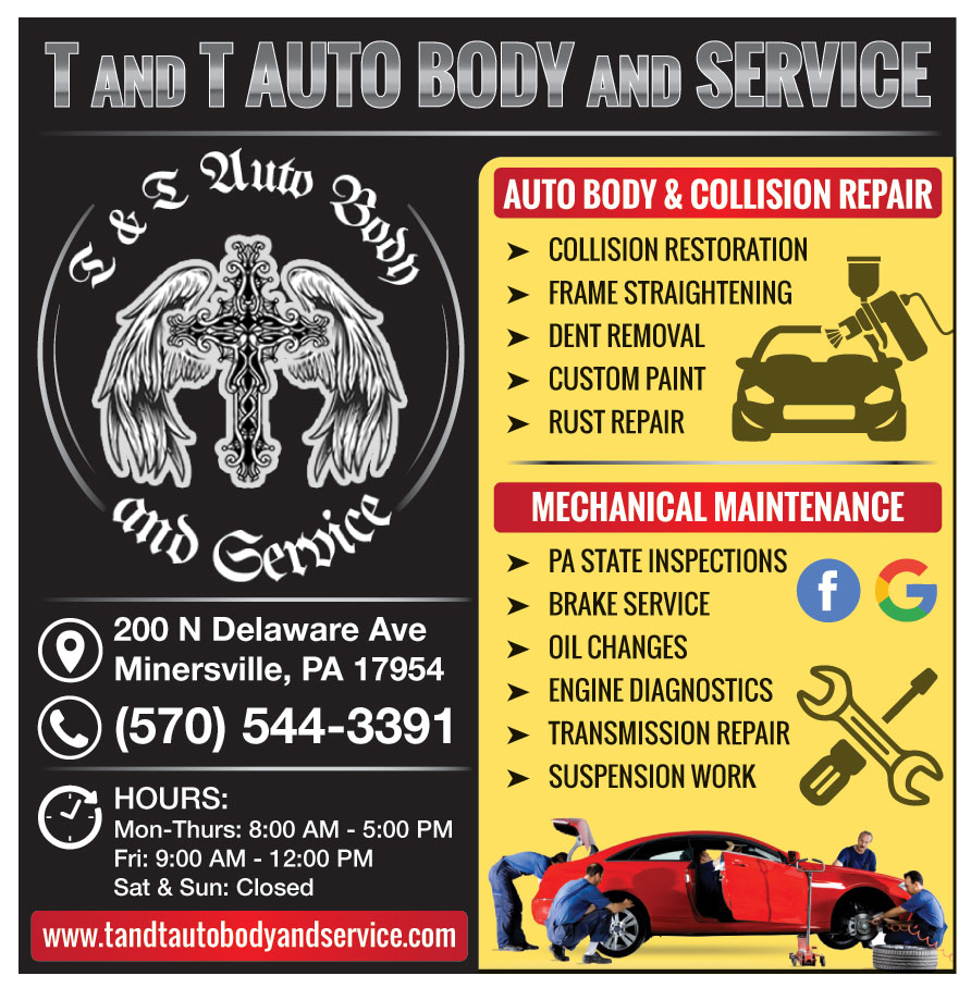 T AND T AUTO BODY AND SER
