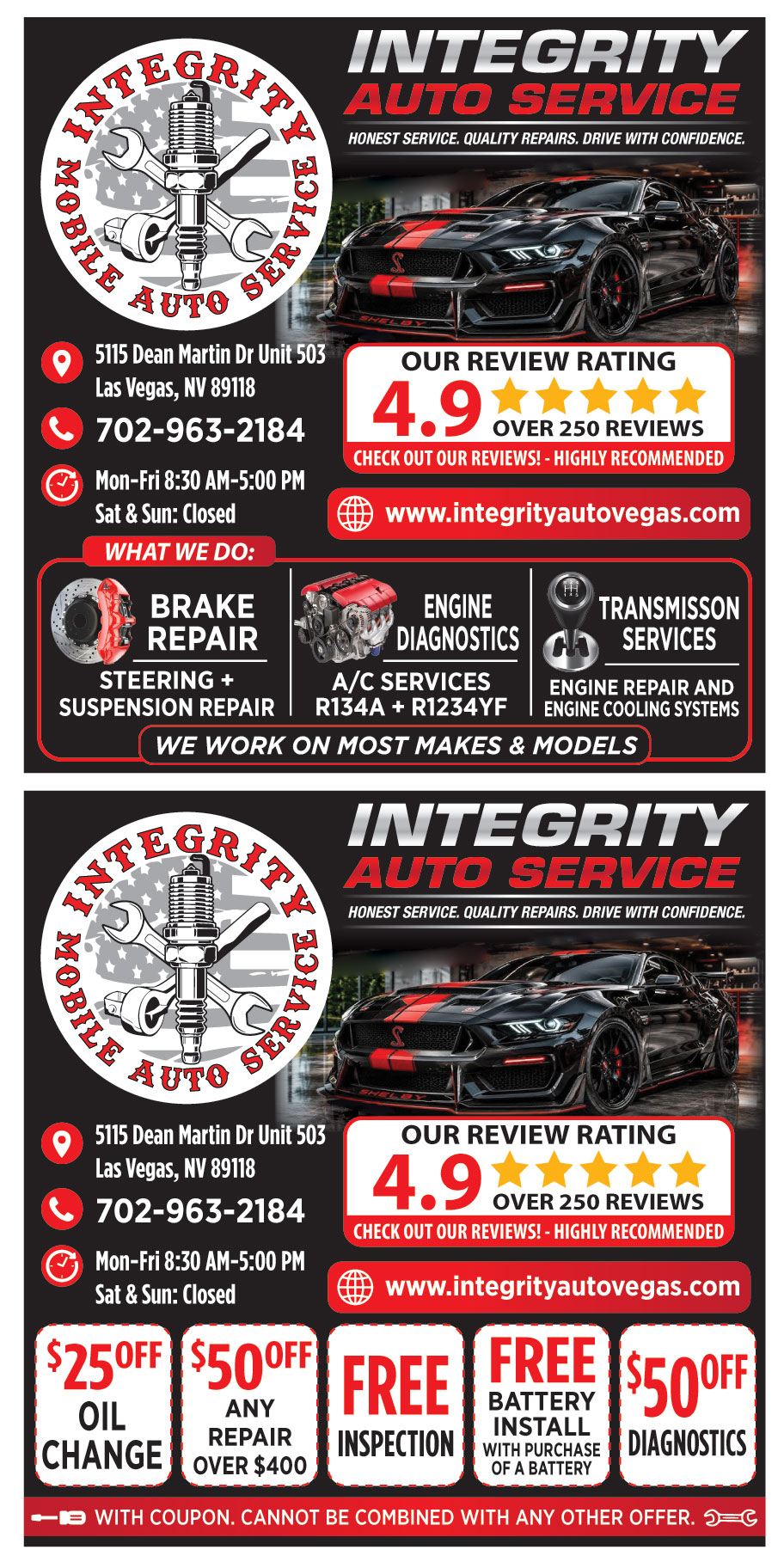 INTEGRITY AUTO SERVICE