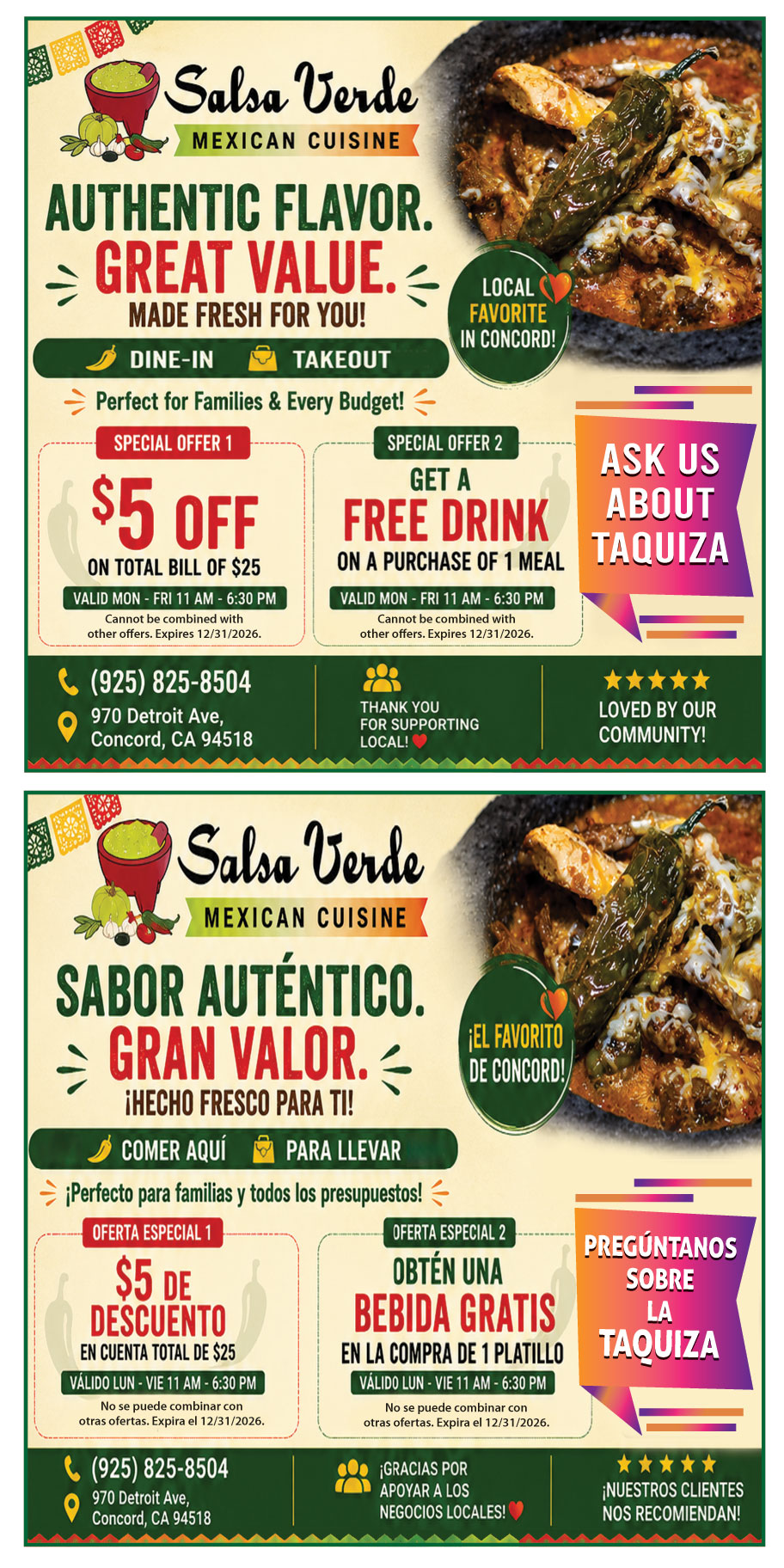 SALSA VERDE MEXICAN CUISI