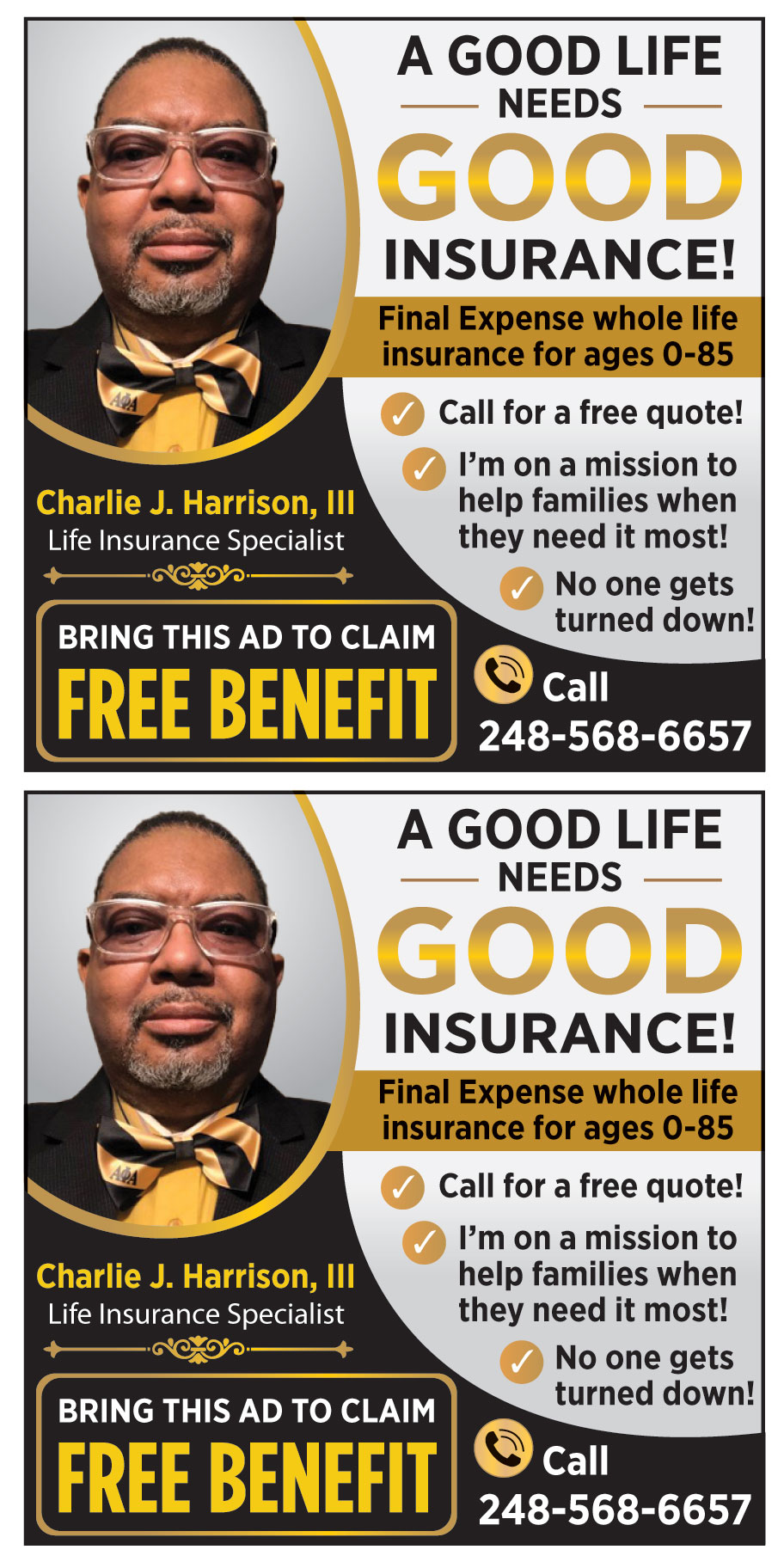 CHARLIE HARRISON INSURANC