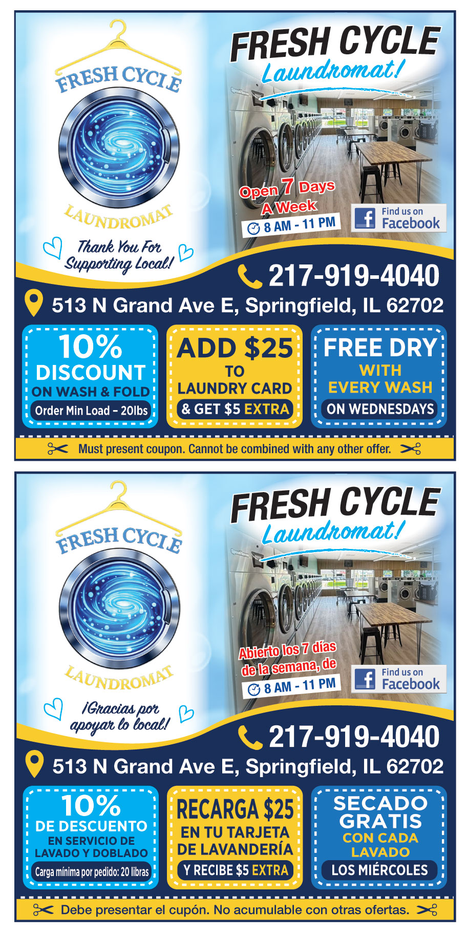 FRESH CYCLE LAUNDROMAT