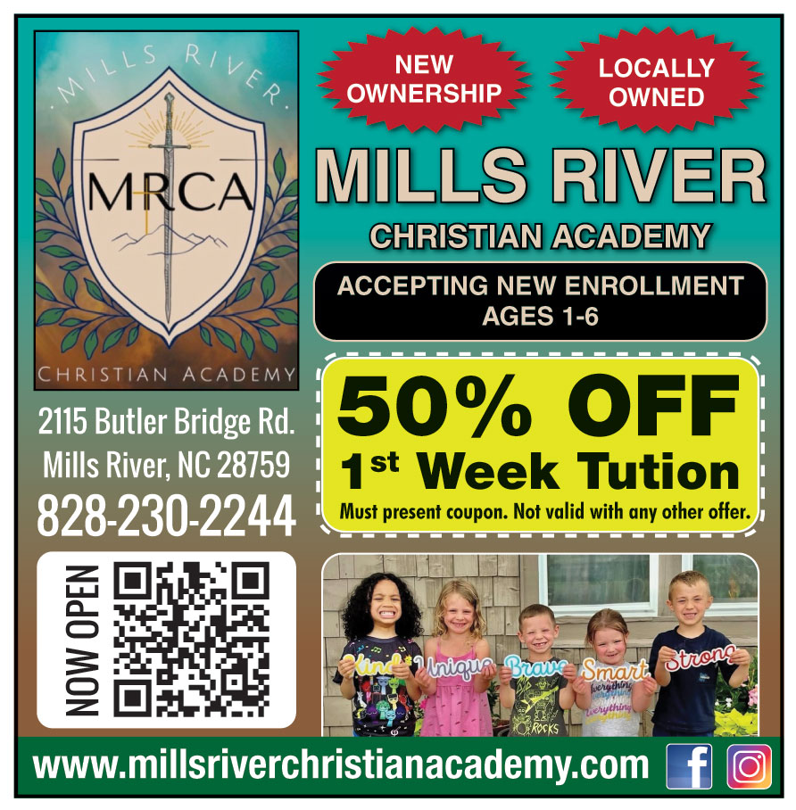 MILLS RIVER CHRISTIAN ACA