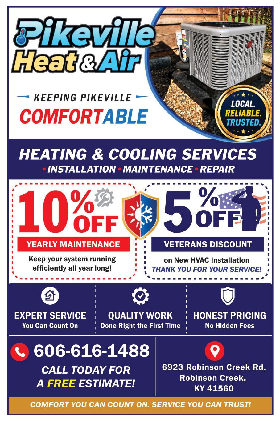 PIKEVILLE HEAT AND AIR