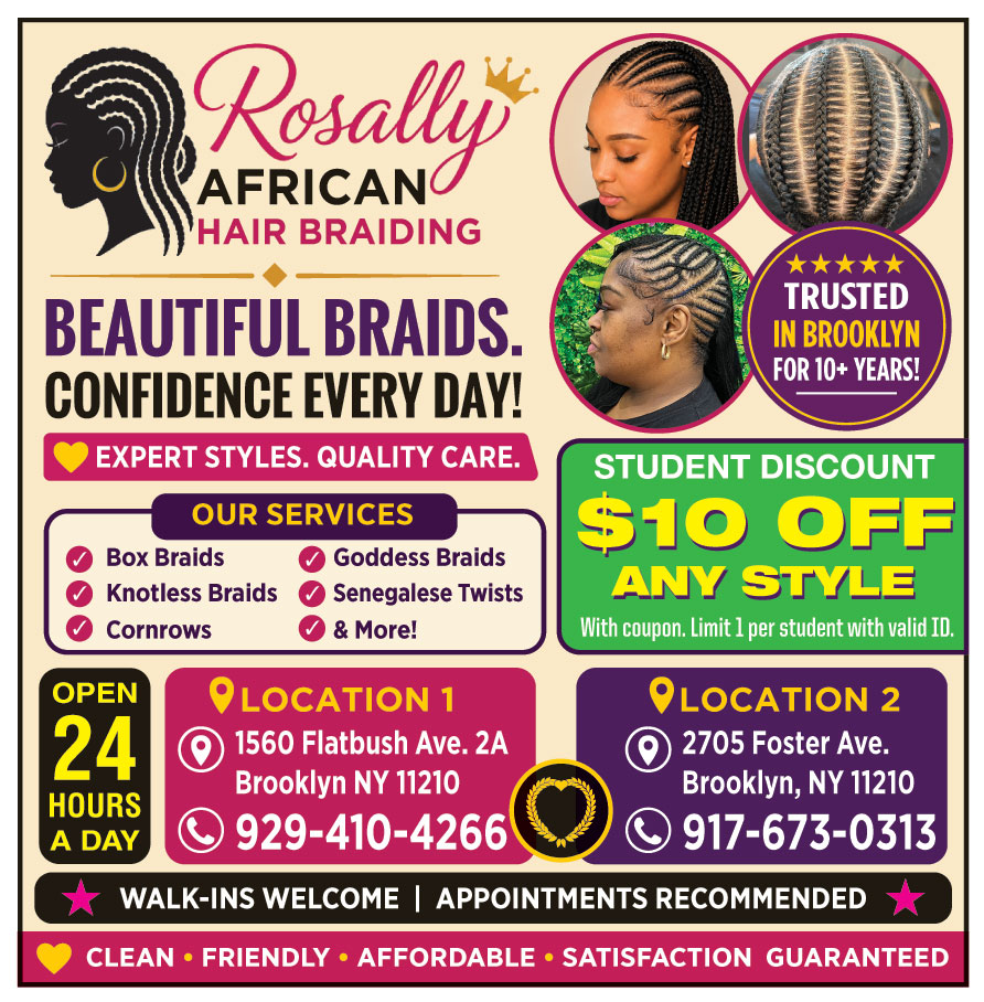 ROSALLY AFRICAN HAIR BRAI