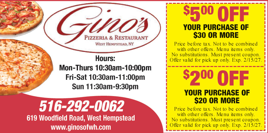 GINOS PIZZERIA