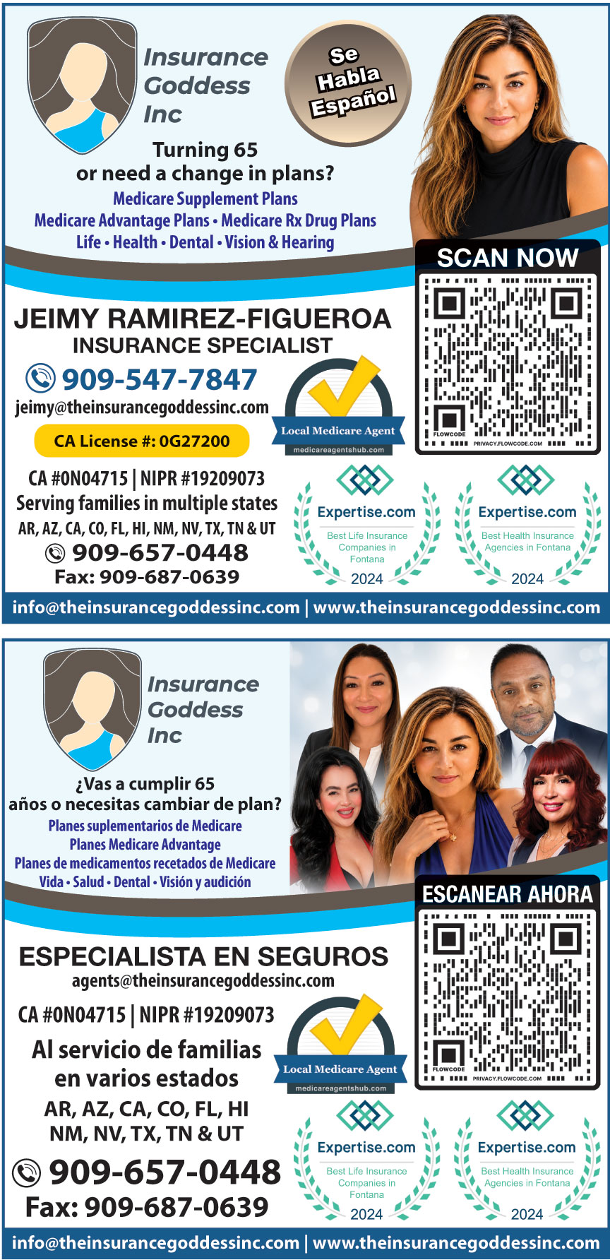 INSURANCE GODDESS INC
