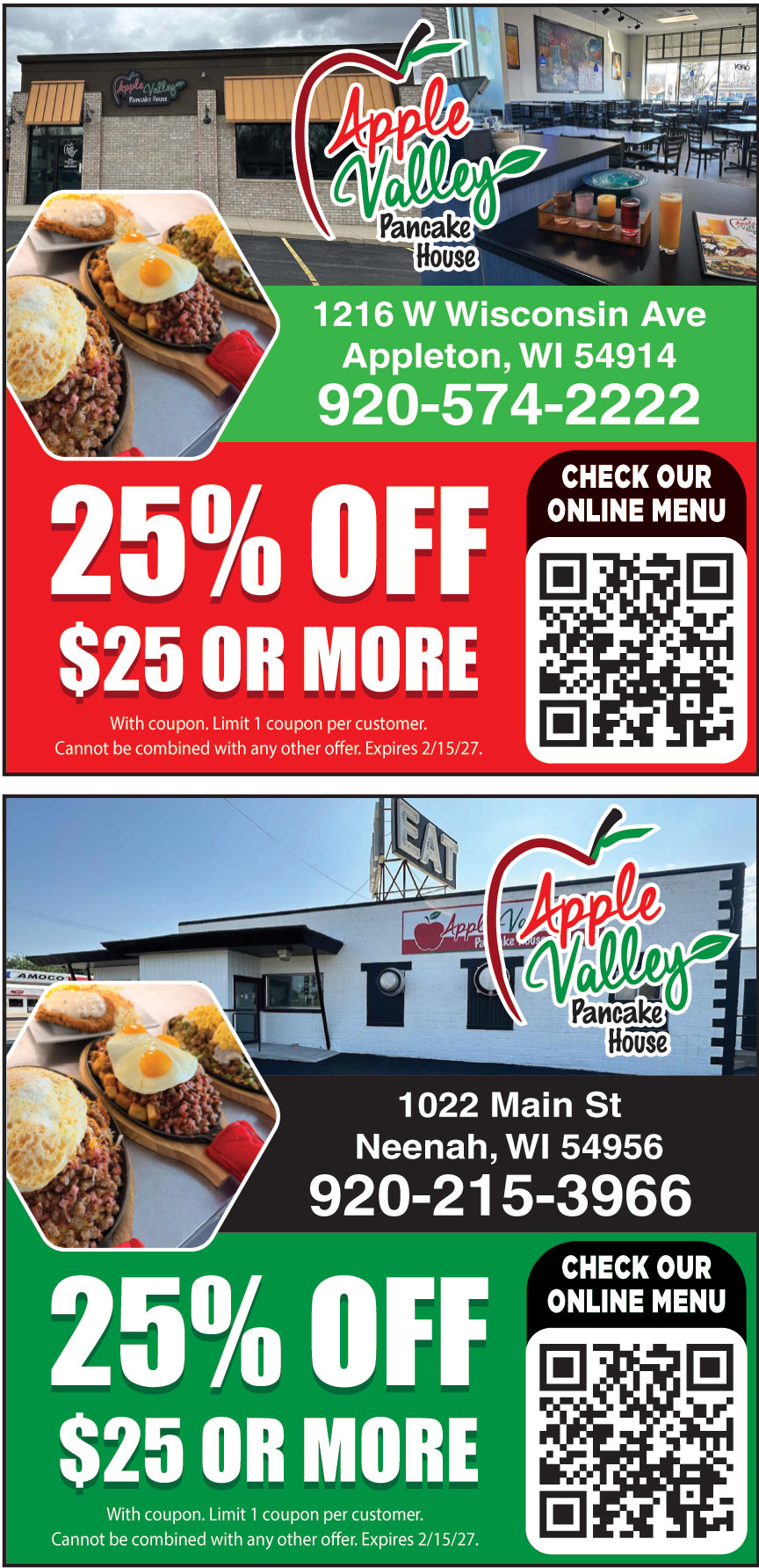 25% OFF ON $25 OR MORE