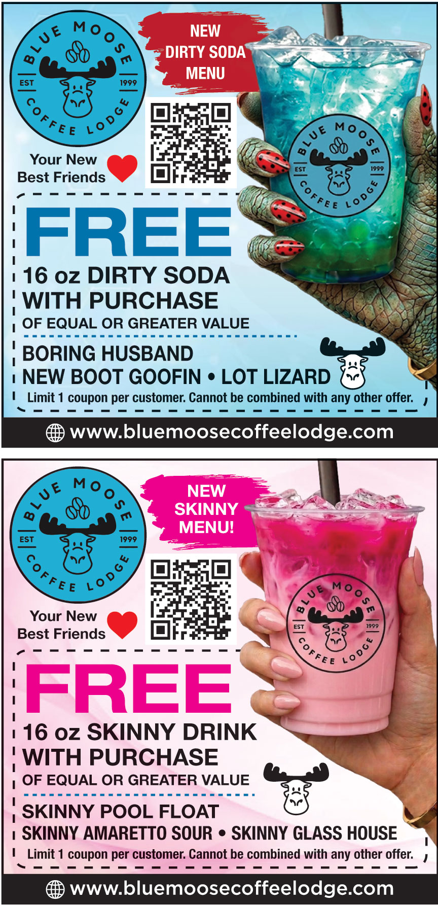 BLUE MOOSE COFFEE LODGE L