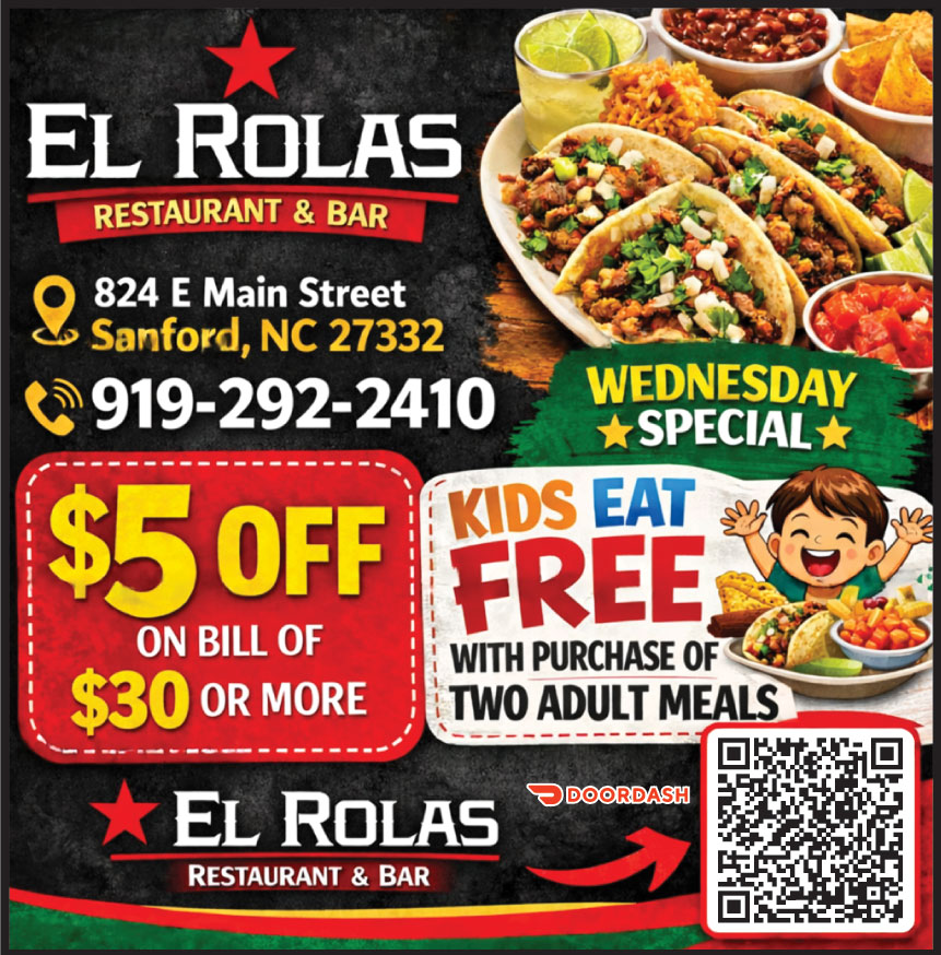 $5 OFF ON BILL OF $30 OR MORE